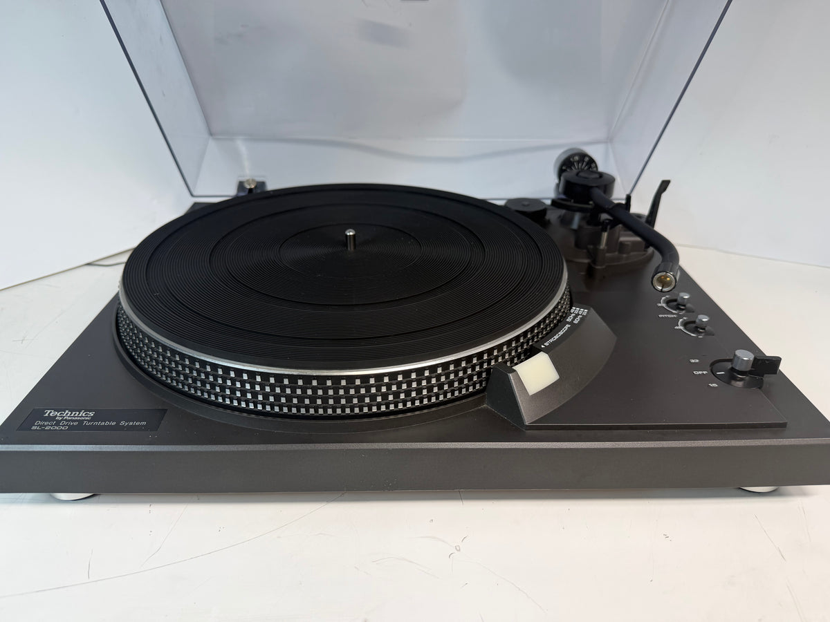 Technics SL-2000 Direct Drive Turntable Tested Working Great Condition
