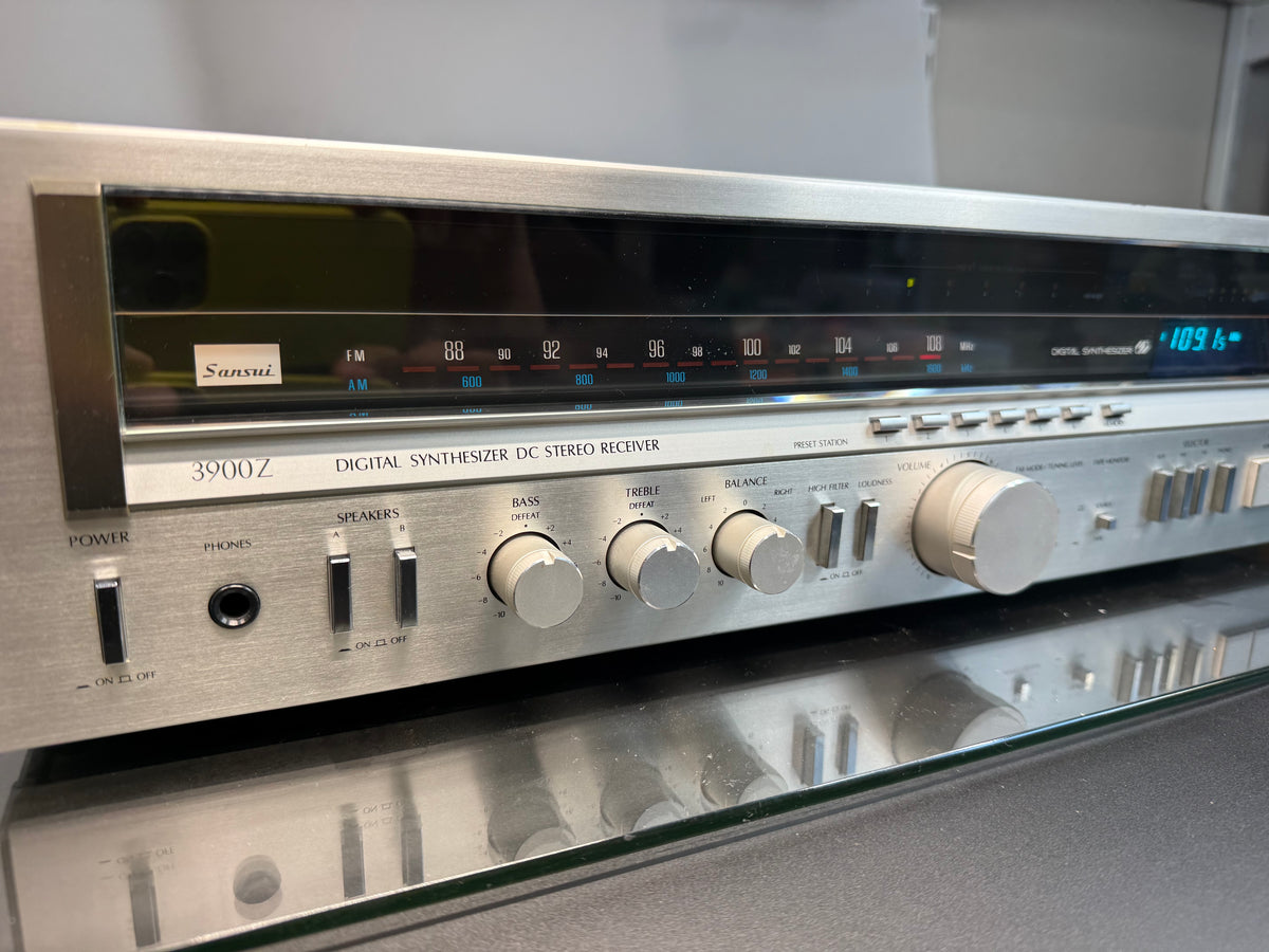 Sansui 3900Z Receiver FR-1080 Turntable Ortofon Cartridge Vintage System