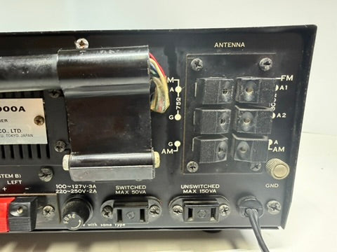 Sansui 2000A Stereo Receiver Serviced DeoxIT Tested Working Vintage