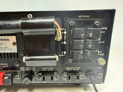 Sansui 2000A Stereo Receiver Serviced DeoxIT Tested Working Vintage