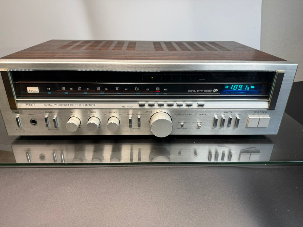 Sansui 3900Z Stereo Receiver – Serviced (DeoxIT), Digital Display, Fully Tested