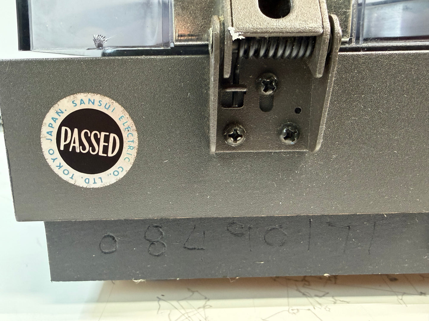 Sansui FR-1080 Belt Drive Turntable – Tested, Clean, Smooth Playback