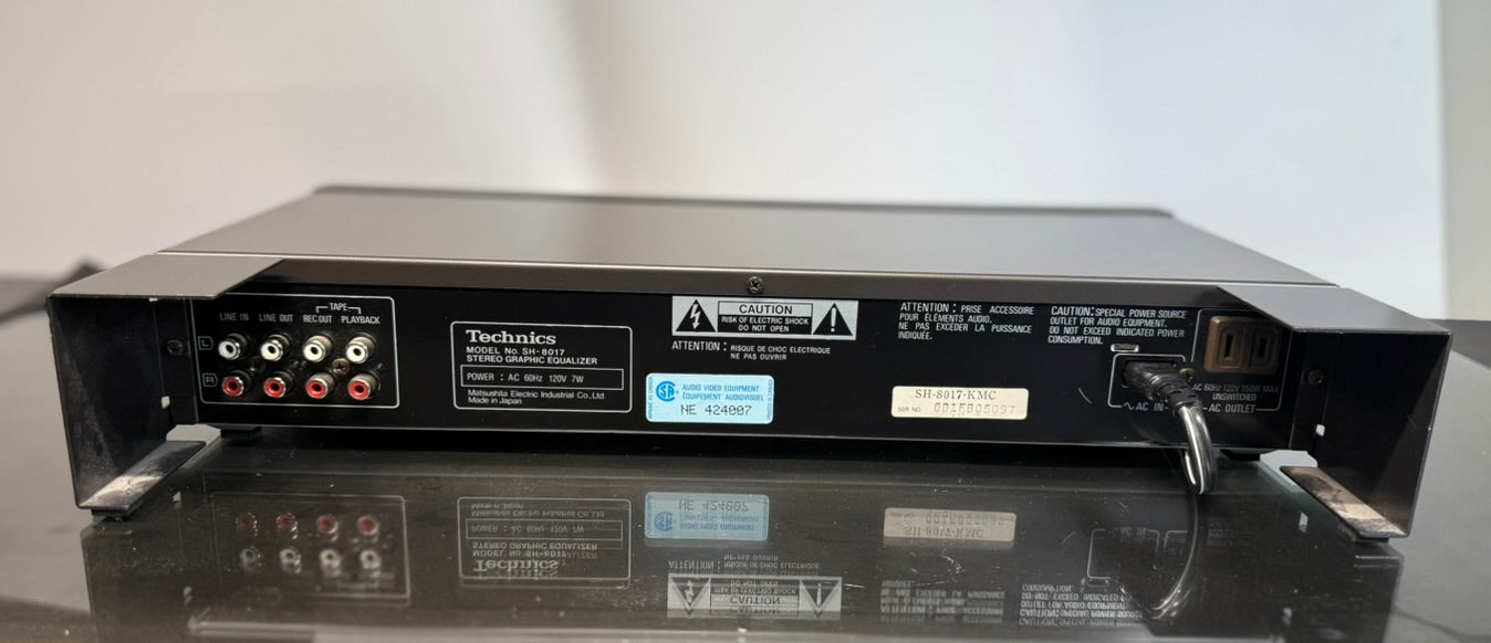 Technics SH-8017 Stereo Graphic Equalizer [Late 1980s - Early 1990s]