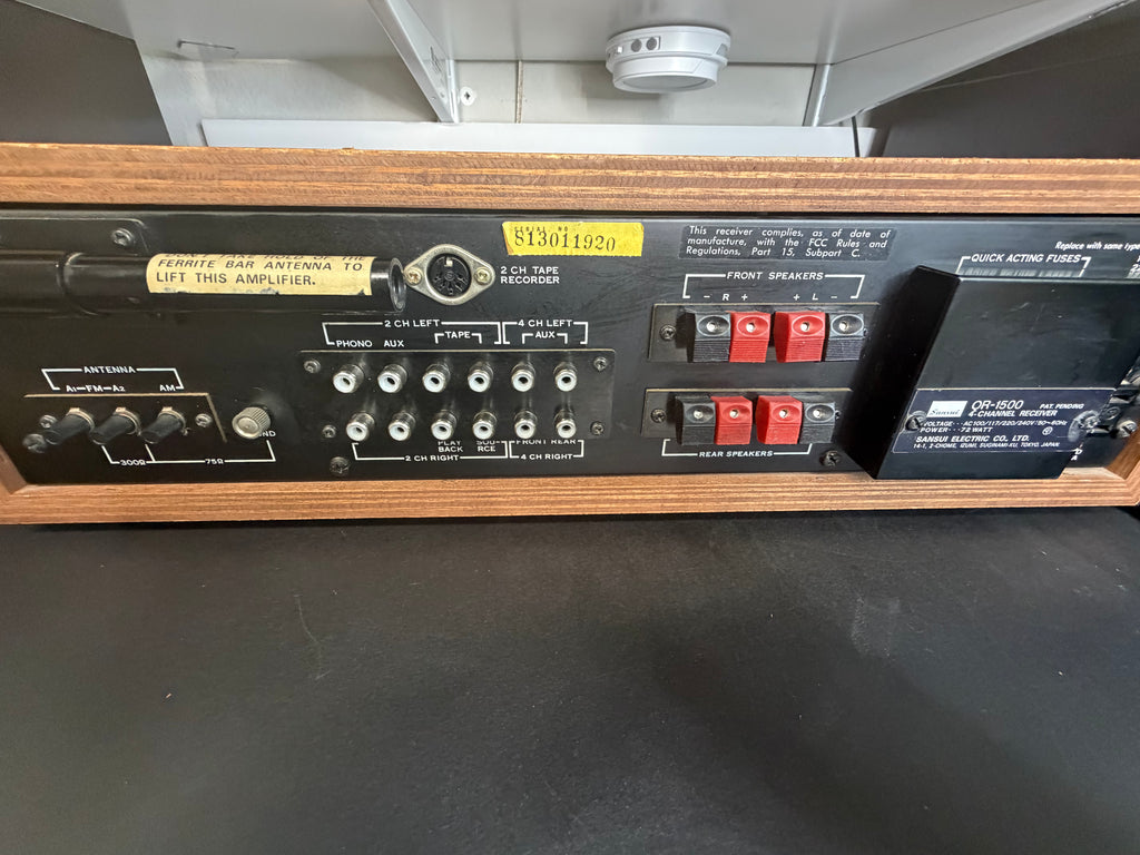 Sansui QR-1500 vintage quadraphonic receiver – photo 7 of 12