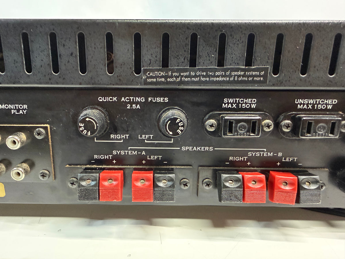 Sansui AU-505 vintage integrated amplifier – photo 9 of 14