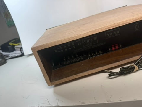 Sansui 1010 Stereo Receiver Custom Case Blue LED DeoxIT Serviced Vintage
