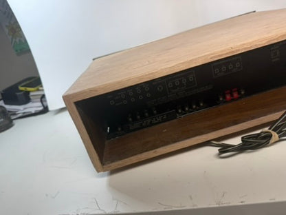 Sansui 1010 Stereo Receiver Custom Case Blue LED DeoxIT Serviced Vintage