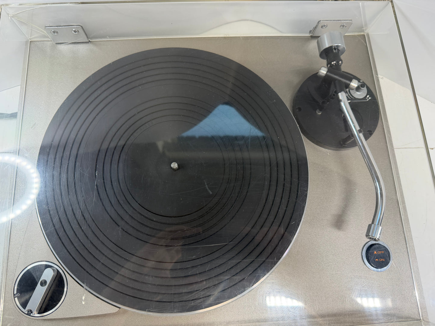 Micro Seiki MB-10 Belt Drive Turntable New Belt Tested Working Vintage