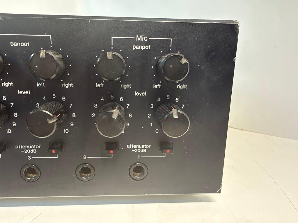 Sansui AU-317 Integrated Amplifier + AX-7 Audio Mixer Processor Tested