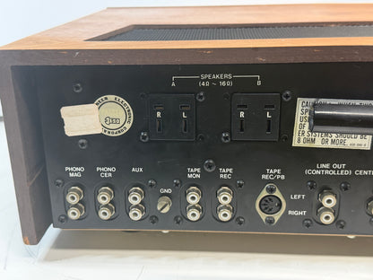 Pioneer SX-770 Stereo Receiver New Lamps Fuses DeoxIT Cleaned Tested