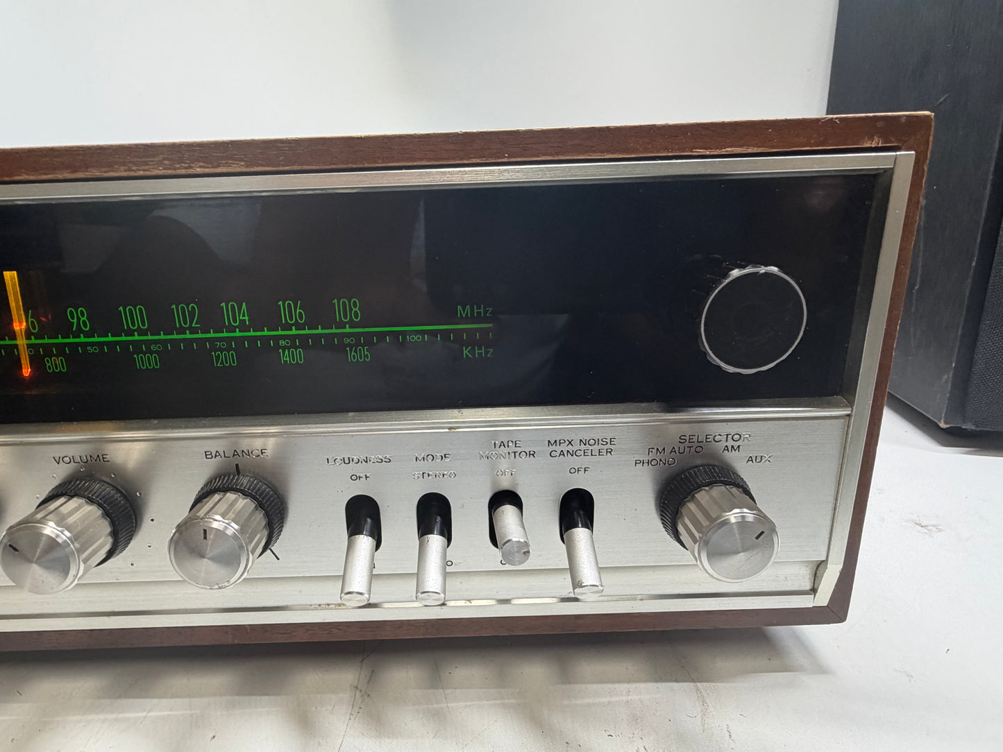 Vintage Sansui 350A Stereo Receiver DeoxIT Serviced Tested Working