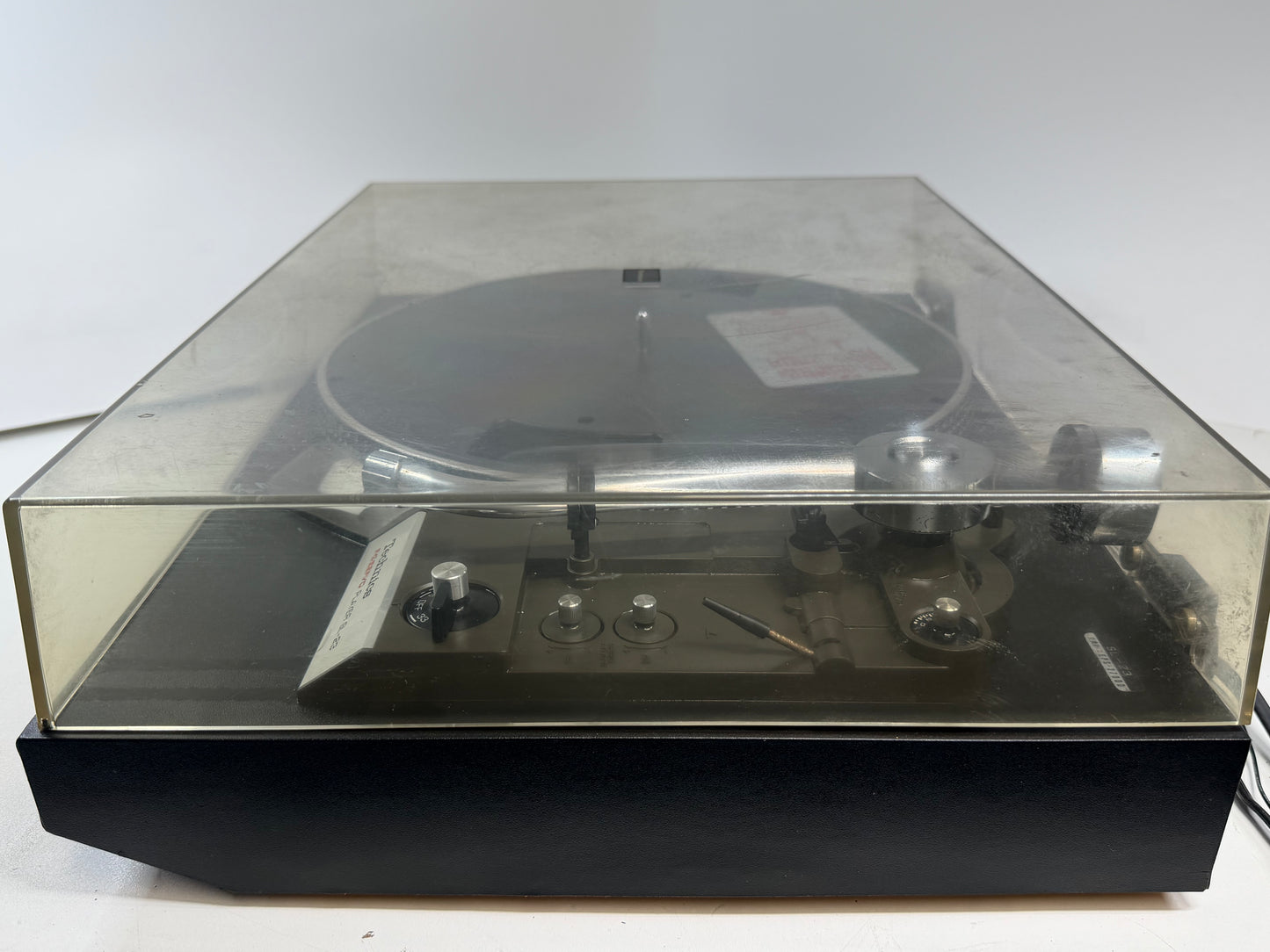 Technics SL-23 FG Servo Black Japanese Edition – Vintage Belt Drive Turntable