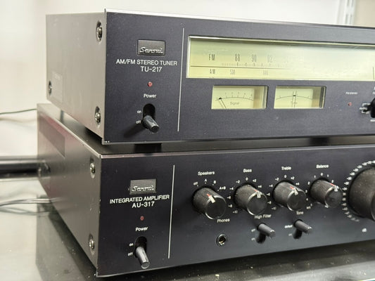 Sansui AU-317 & TU-217 Combo - "Vintage Classic Stack" [Late 1970s]