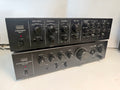 Sansui AU-317 Integrated Amplifier + AX-7 Audio Mixer Processor Tested