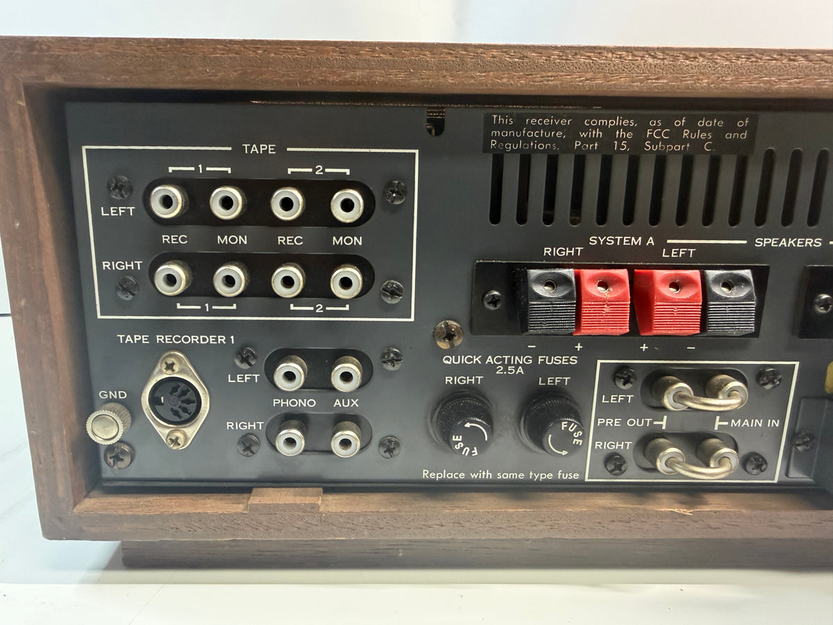 Sansui 1000X Stereo Receiver Serviced DeoxIT Tested Working Vintage