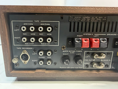 Sansui 1000X Stereo Receiver Serviced DeoxIT Tested Working Vintage