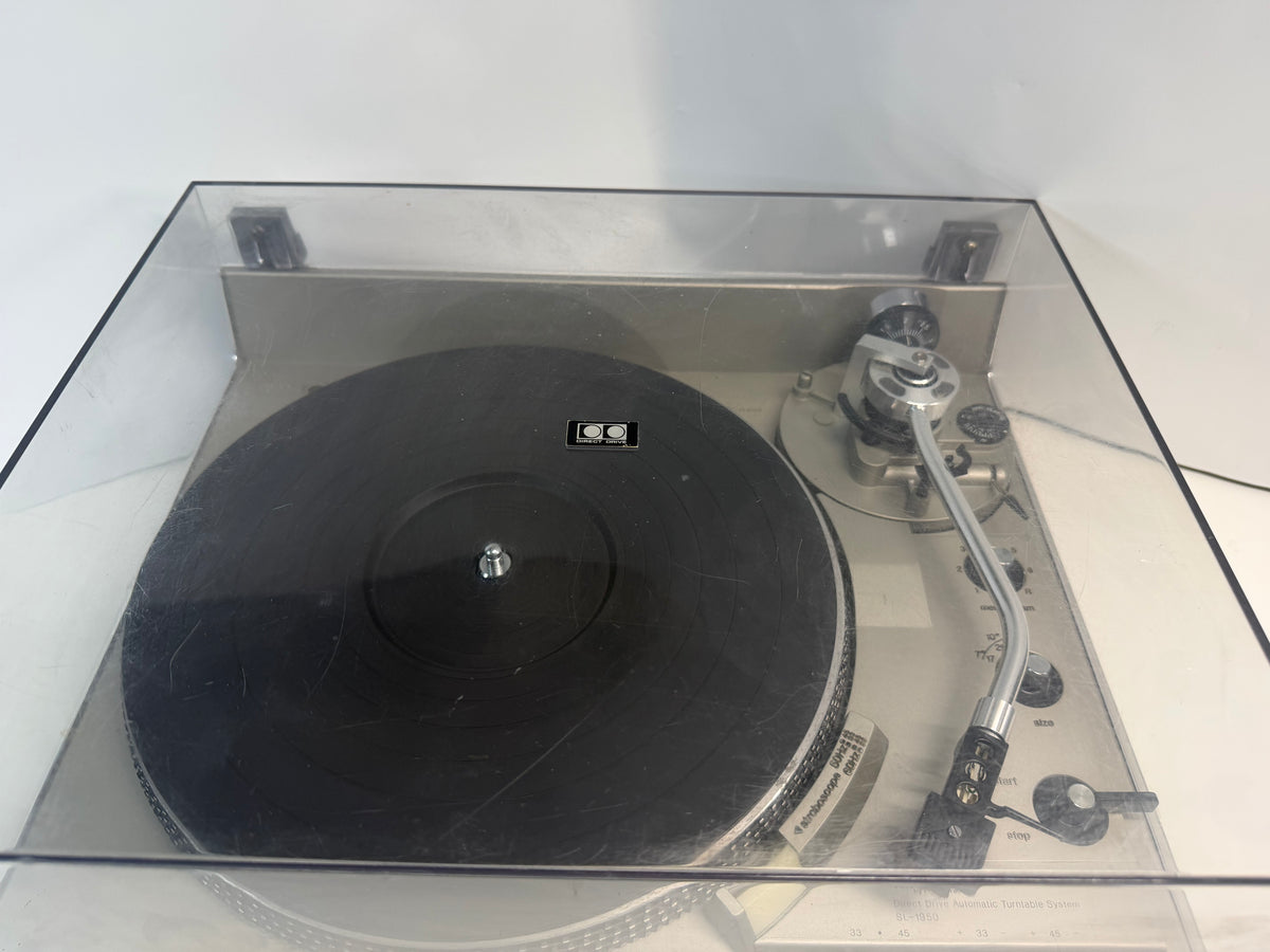 Technics SL-1950 Automatic Direct Drive Turntable Serviced New Feet Tested