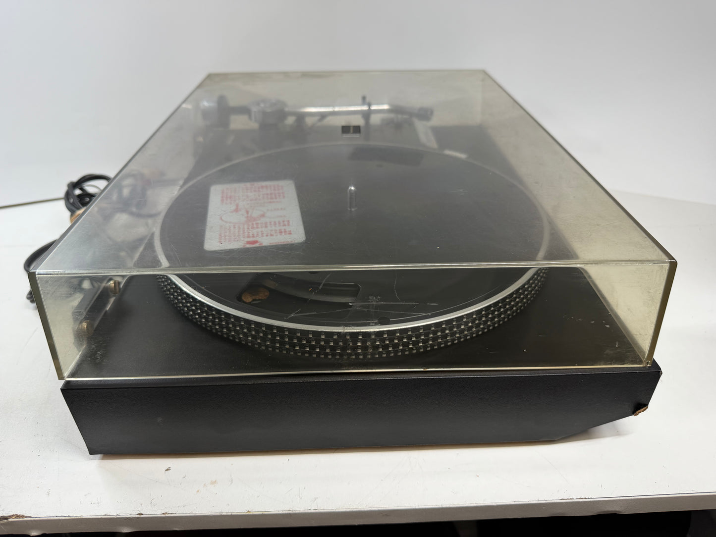 Technics SL-23 FG Servo Black Japanese Edition – Vintage Belt Drive Turntable