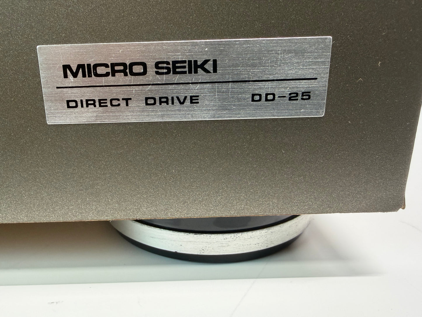 Micro Seiki DD-25 Direct Drive Turntable MA-101 MkII Tonearm