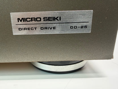 Micro Seiki DD-25 Direct Drive Turntable MA-101 MkII Tonearm