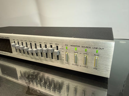 TEAC EQA-10 Stereo Ten-Band Graphic Equalizer [Late 1980s - Early 1990s]