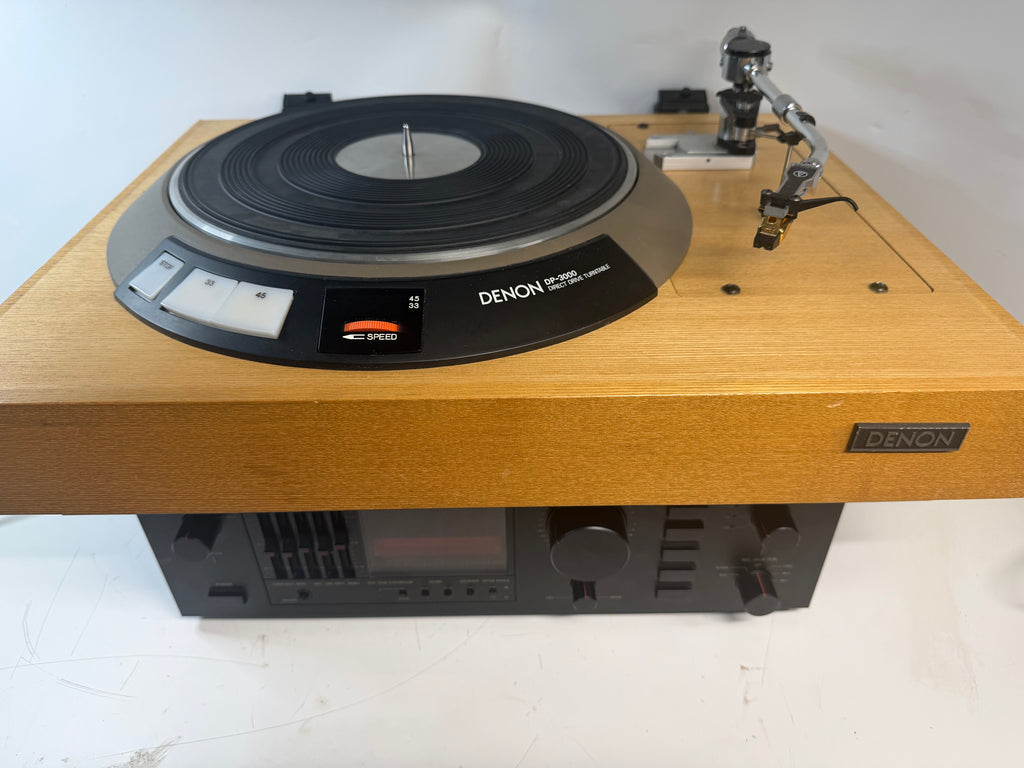 Sansui AU-G77X Denon DP-3000 DK-100 AT-1009 HiFi Heaven Bundle