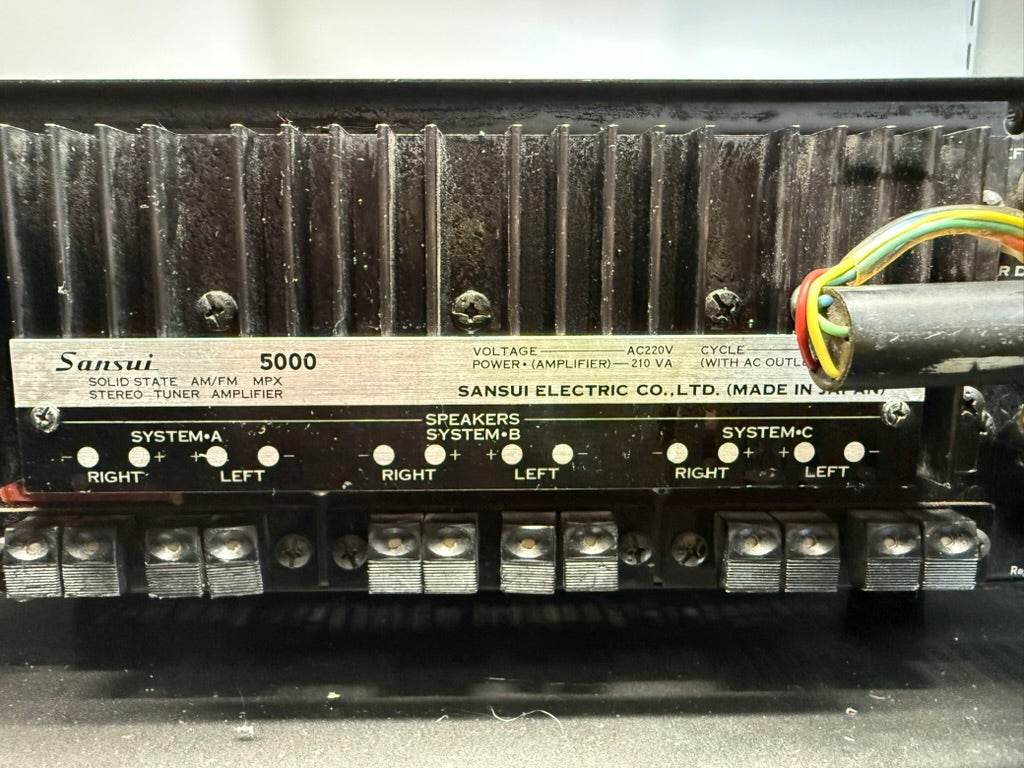 Sansui 5000 "Vintage Hi-Fi Gem" [Late 1960s]