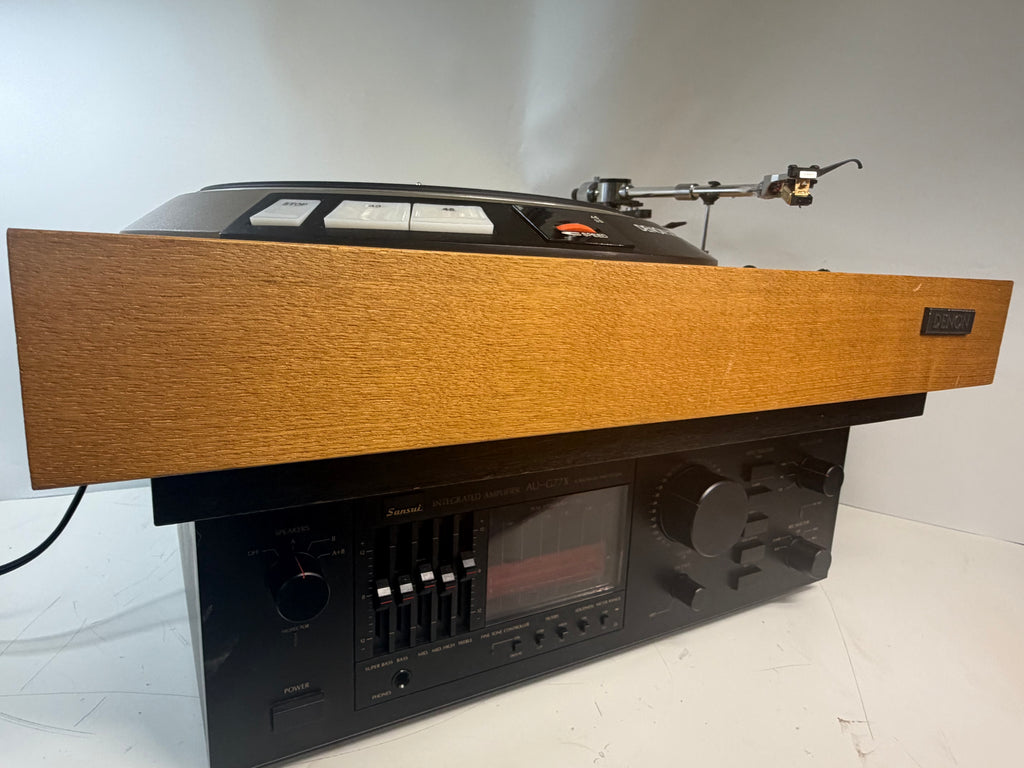 Sansui AU-G77X Denon DP-3000 DK-100 AT-1009 HiFi Heaven Bundle