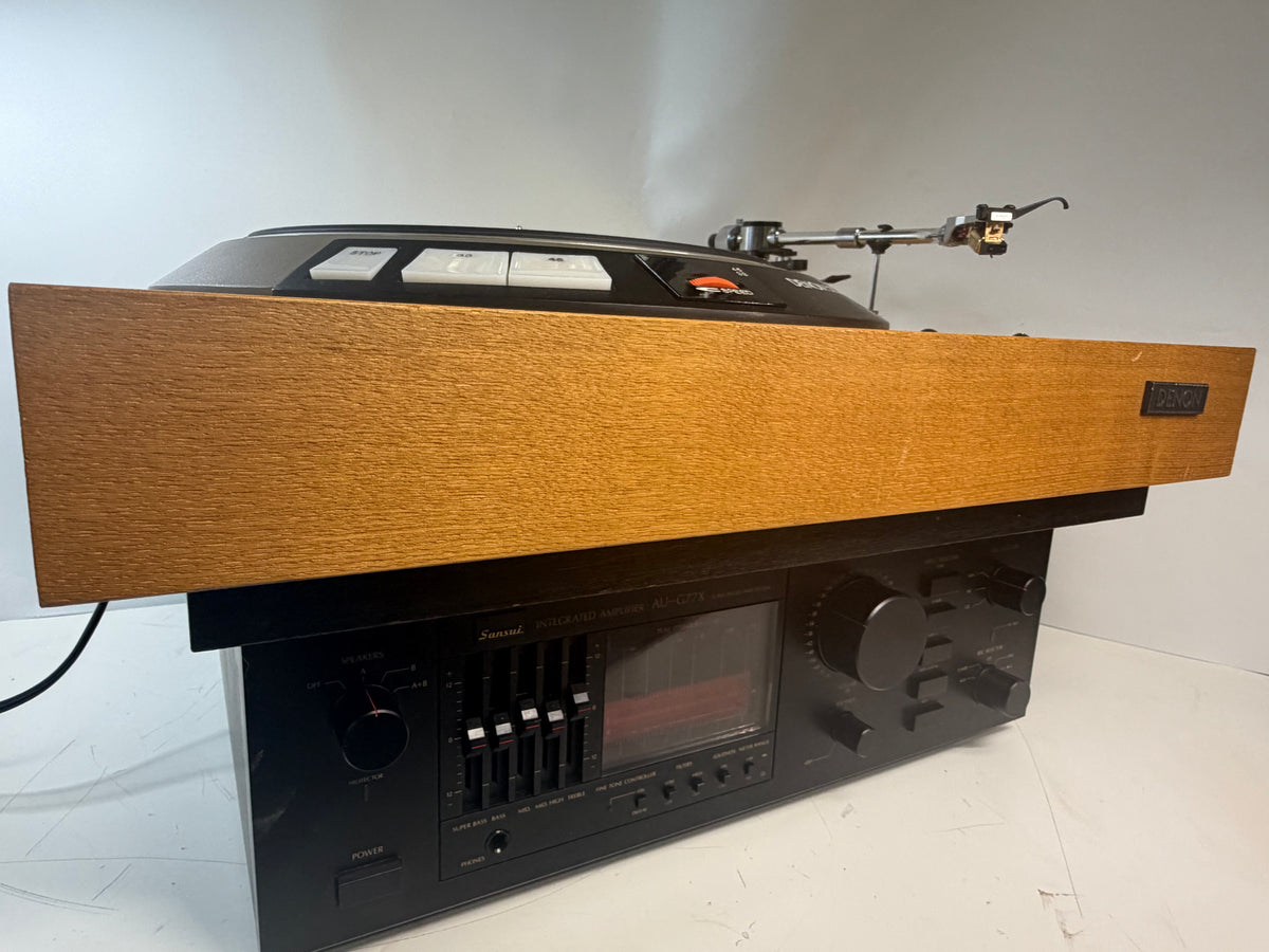 Sansui AU-G77X Denon DP-3000 DK-100 AT-1009 HiFi Heaven Bundle