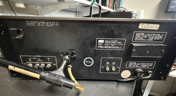 Sansui TU-517 AM/FM Tuner – Serviced (DeoxIT), Custom Green Lights, Fully Tested