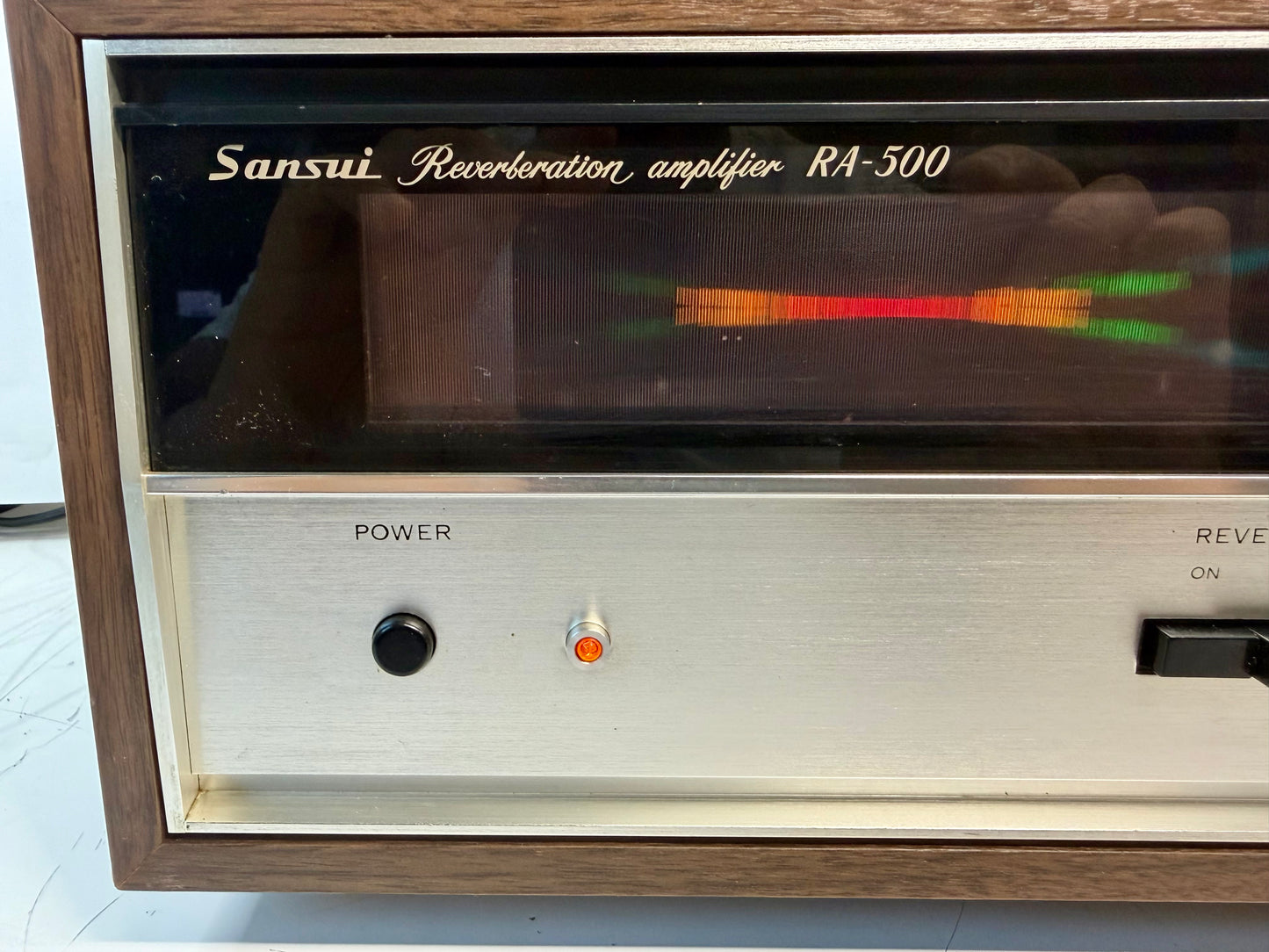 Sansui RA-500 Reverberation Amplifier DeoxIT Serviced Tested Read