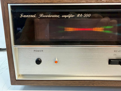 Sansui RA-500 Reverberation Amplifier DeoxIT Serviced Tested Read