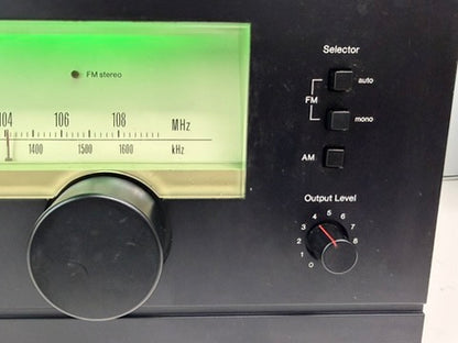 Sansui TU-517 AM/FM Tuner – Serviced (DeoxIT), Custom Green Lights, Fully Tested