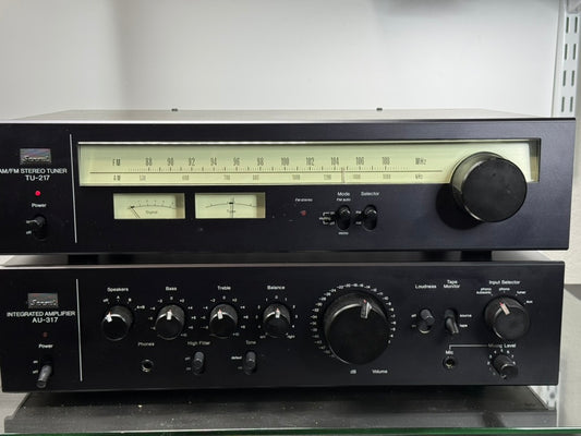 Sansui AU-317 & TU-217 Combo - "Vintage Classic Stack" [Late 1970s]