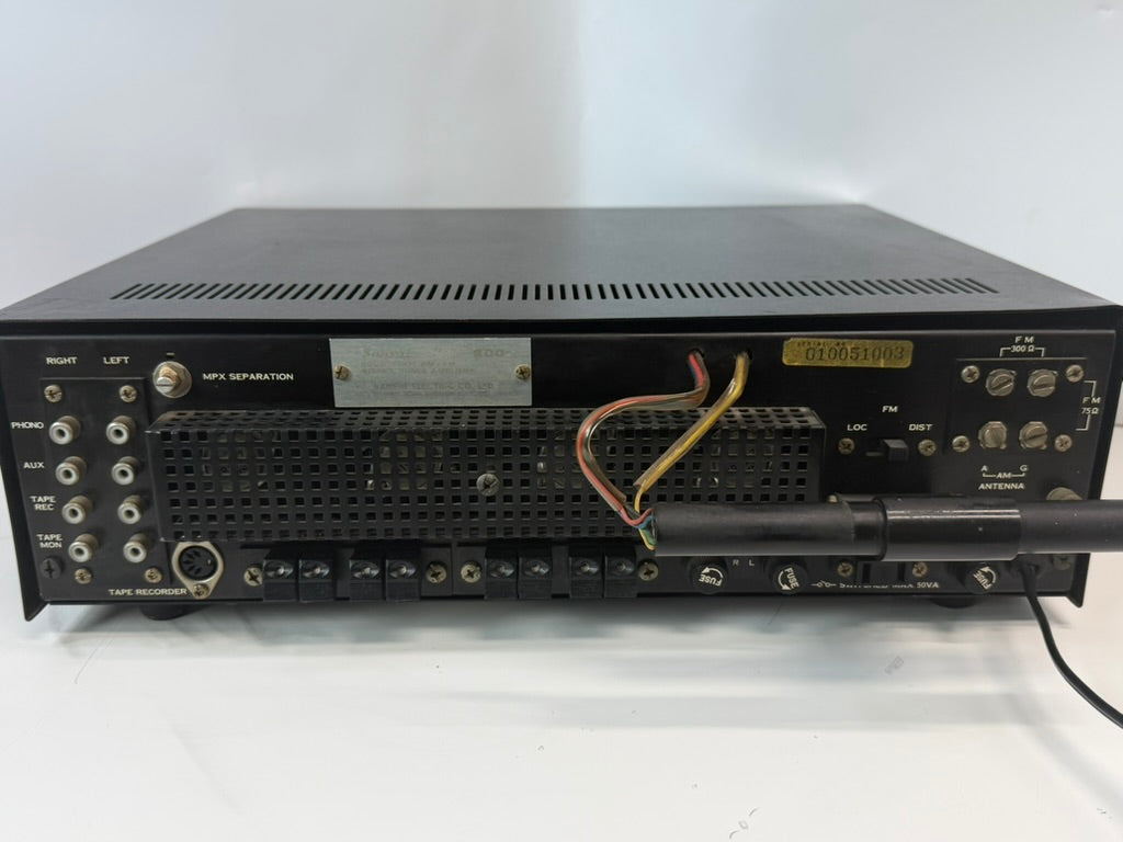 Sansui 800 Vintage Stereo Receiver – New LED Lamps/No FM – Tested