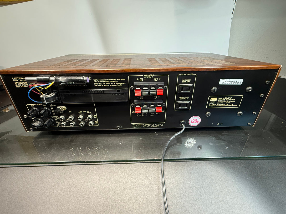 Sansui 3900Z Receiver FR-1080 Turntable Ortofon Cartridge Vintage System