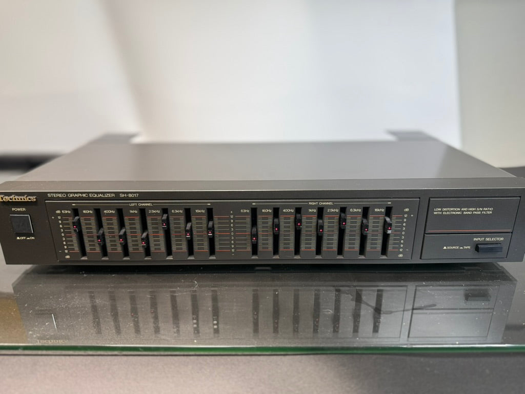 Technics SH-8017 Stereo Graphic Equalizer [Late 1980s - Early 1990s]
