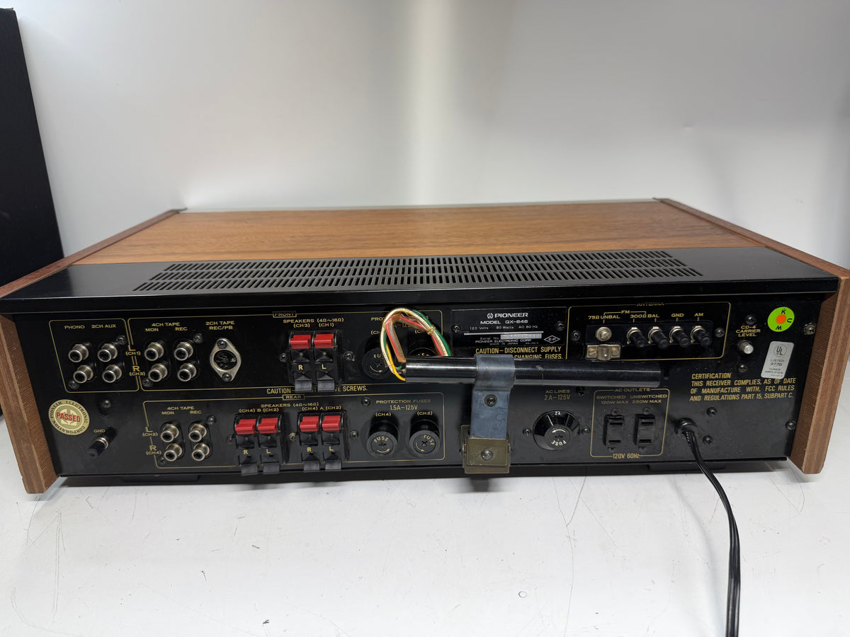 Pioneer QX-646 vintage quadraphonic receiver – photo 10 of 17