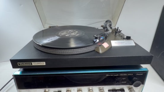 Technics SL-23 FG Servo Black Japanese Edition – Vintage Belt Drive Turntable