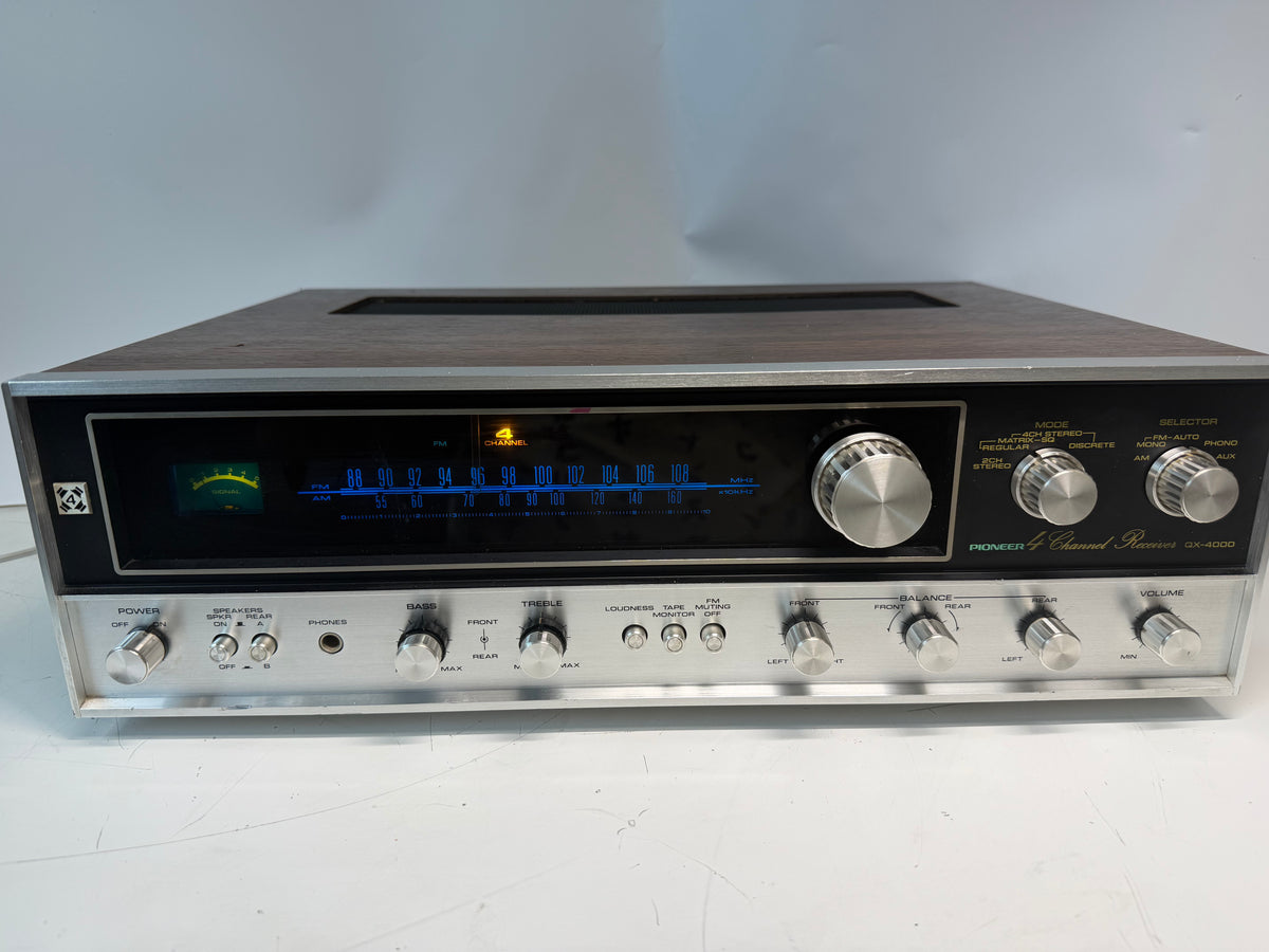 Pioneer QX-4000 4 Channel Quad Receiver Tested Working Vintage Read
