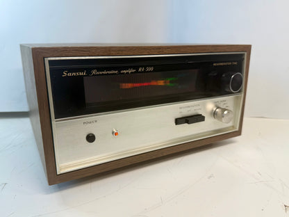 Sansui RA-500 Reverberation Amplifier DeoxIT Serviced Tested Read