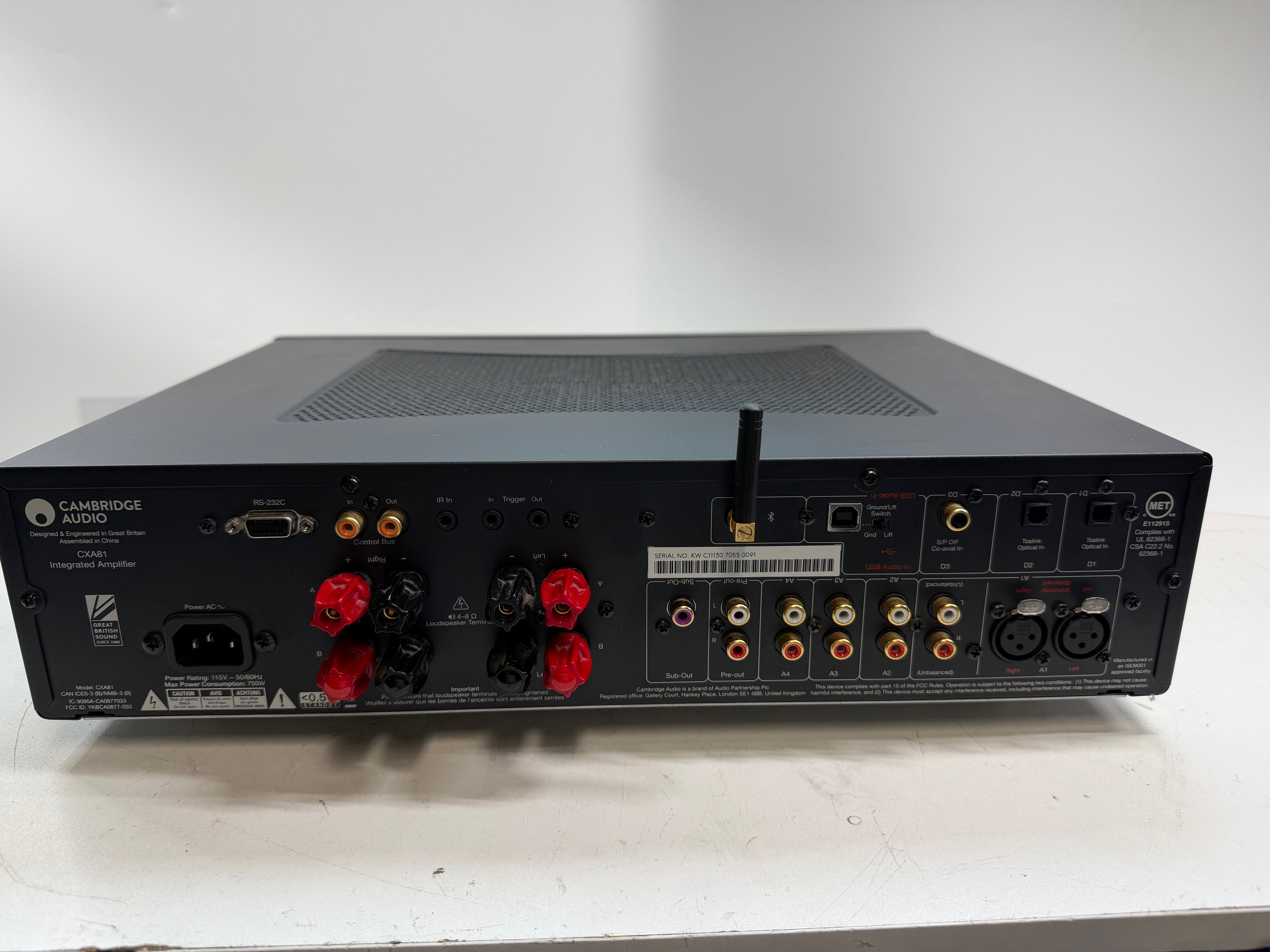 Cambridge Audio CXA81 integrated amplifier – photo 6 of 19