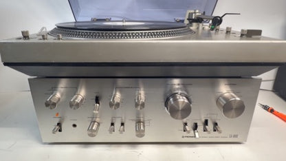 Pioneer SA-8800 + Technics SL-1300 Vintage 100V HIFI Turntable System