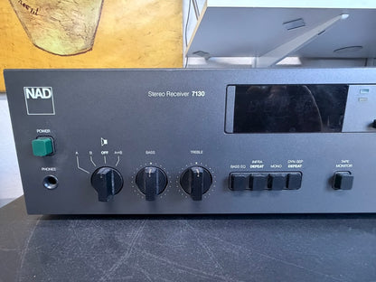 NAD 7130 Vintage Stereo Receiver – Serviced w/DeoxIT – Fully Tested
