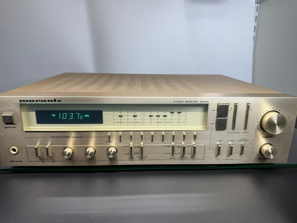 Marantz SR-520 Receiver – Fully Tested, Clean Sound – Vintage