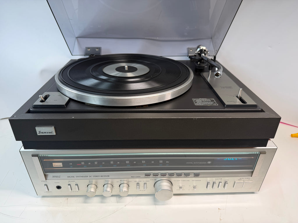 Sansui 3900Z Receiver FR-1080 Turntable Ortofon Cartridge Vintage System