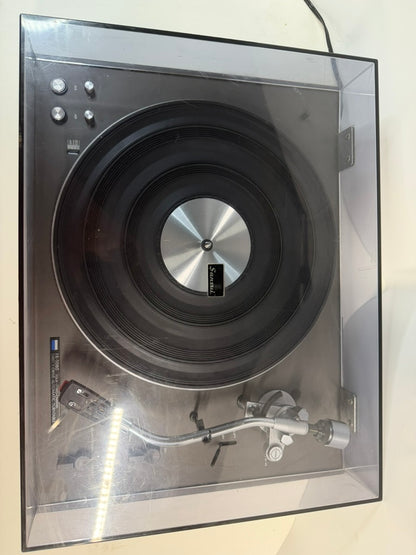 Sansui FR-5080 Fully Automatic Direct Drive Turntable Tested Working