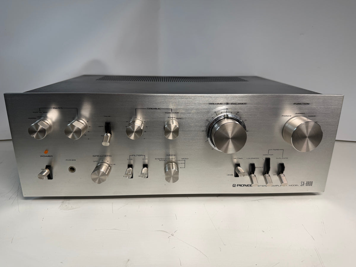 Pioneer SA-8800 Integrated Amplifier 100V DeoxIT Serviced Tested Japan