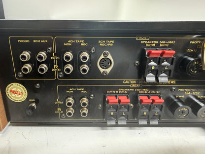 Pioneer QX-646 Quad Receiver Serviced DeoxIT New Lamps Tested Working