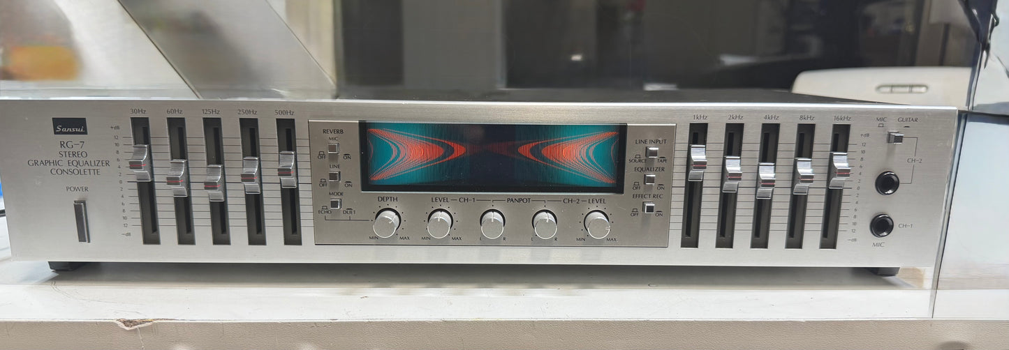 Sansui RG-7 Dynamic Range Expander – Japanese Model – Fully Tested – Works Great [1979 -1981]
